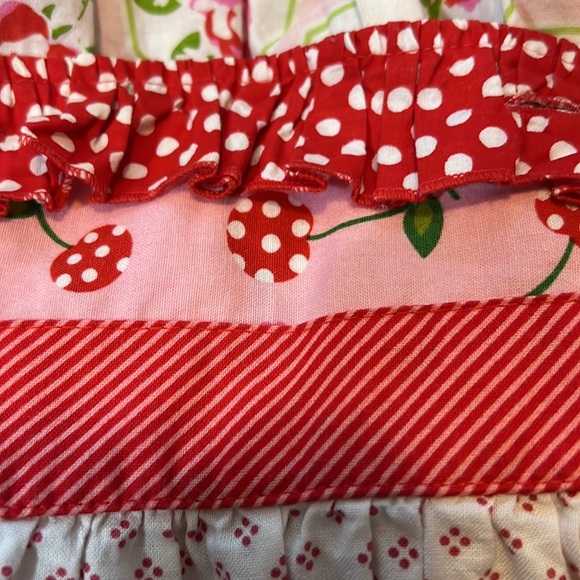 Matilda Jane Art Fair Size 4 Cherry Cheesecake Dress - Picture 3 of 5